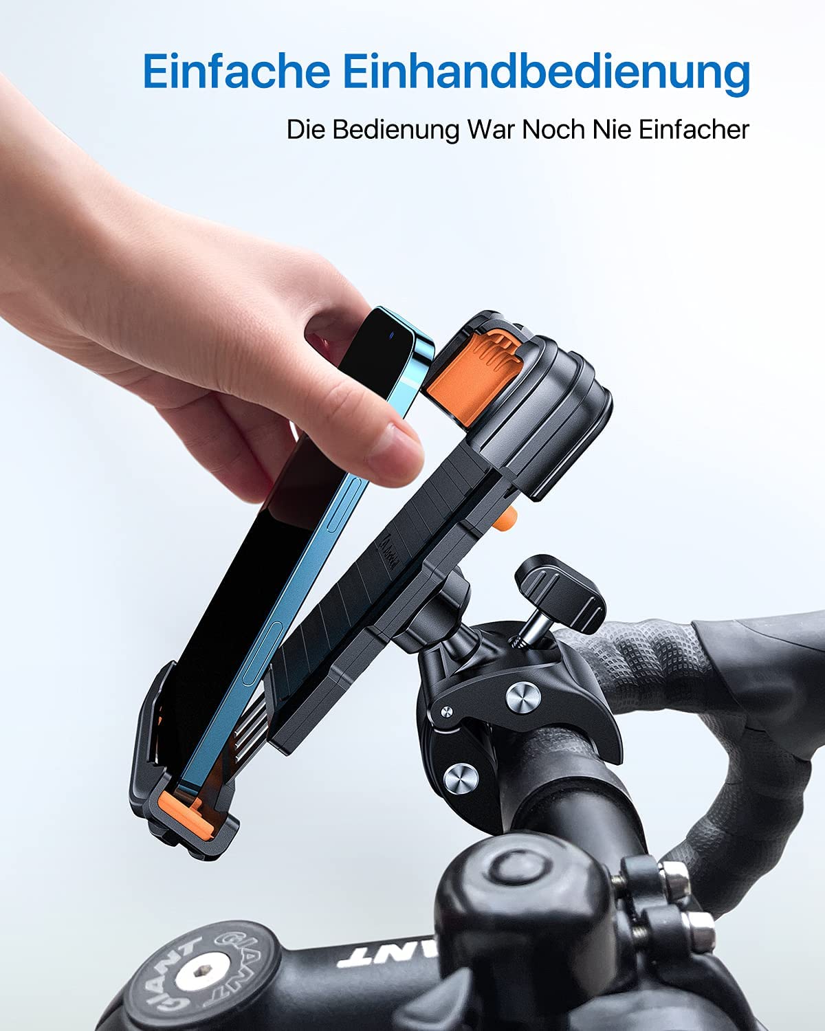 andobil Handyhalterung Fahrrad Lenker [2023 Vollständiger Schutz