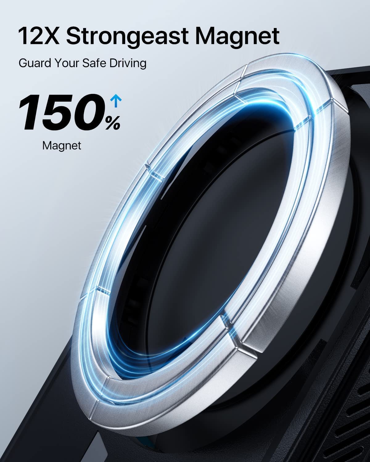OHLPRO für MagSafe Autohalterung mit Ladefunktion, 360° Drehung