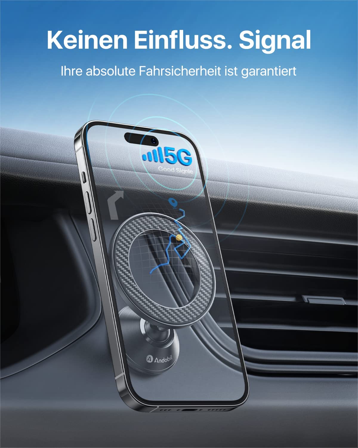 Magnetischer Handyhalter Für Autohalterung Clip Handyhalter, Auto