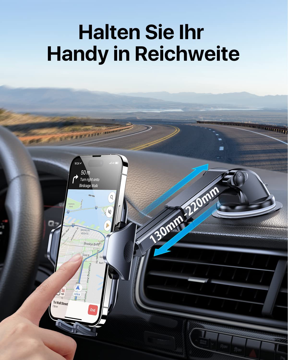 Andobil Handyhalterung Auto Saugnapf [ 2022 Hohe Klebkraft ] in Duisburg -  Rheinhausen, Telefon gebraucht kaufen