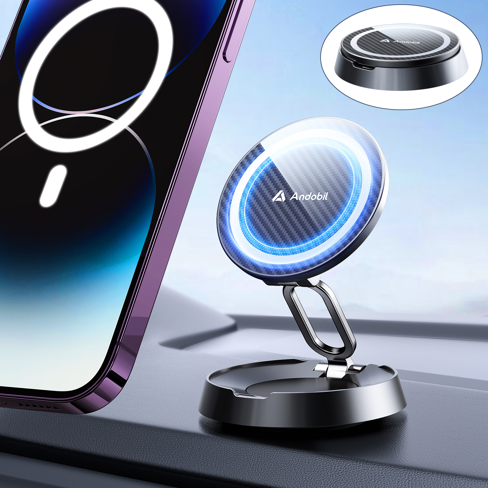 moex BumpGrip für alle Smartphones – Magnetische Auto Handyhalterung ▷  hulle24